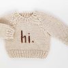 Home & Gifts Huggalugs | Baby Hi Pecan Sweater