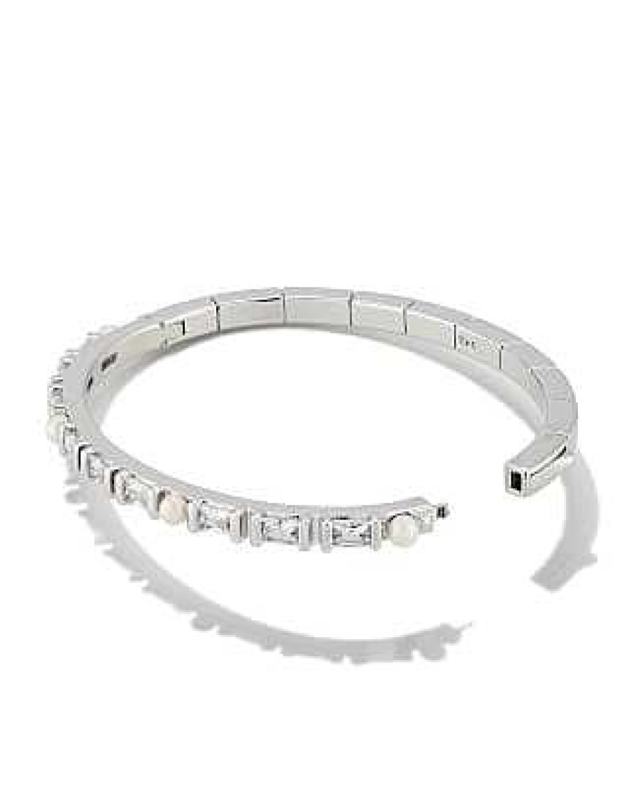 Jewelry Kendra Scott | Gracie Bangle Bracelet In Silver