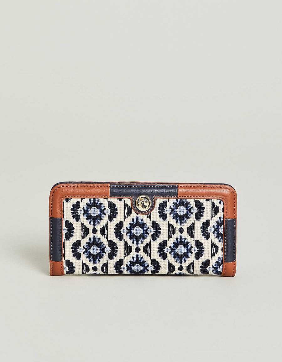 Accessories Spartina 449 | Snap Wallet Colorblock Marsh Boardwalk