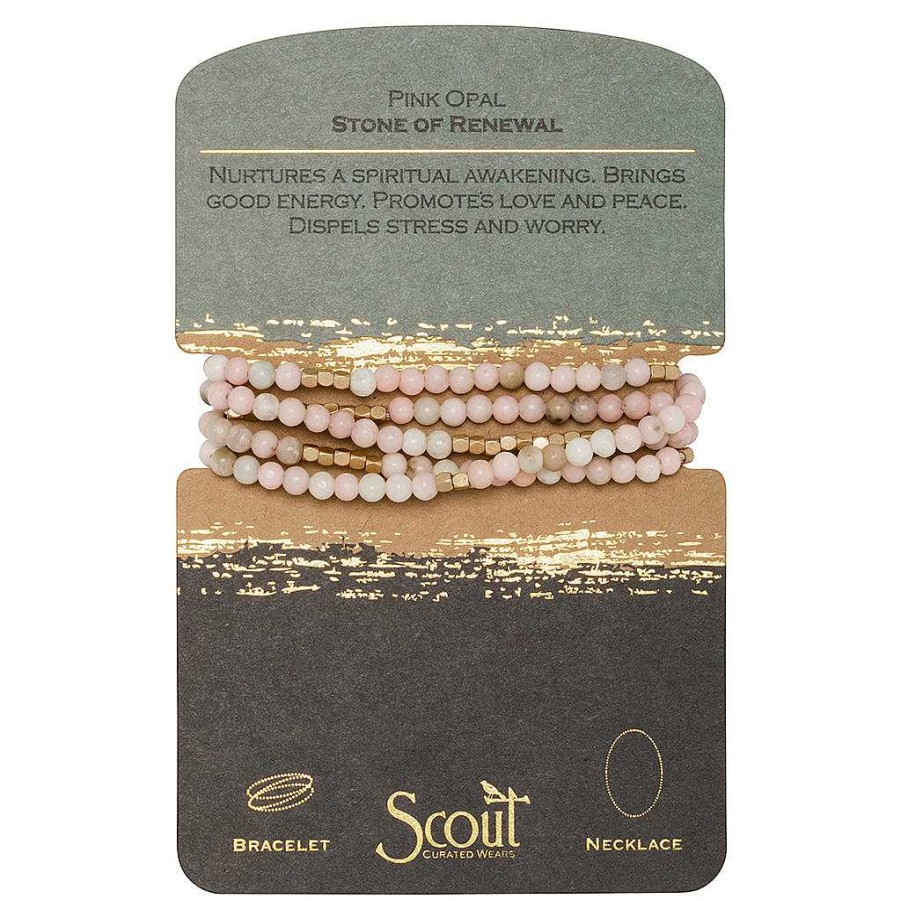 Jewelry Scout Curated Wears | Scout Curated Wears Stone Wrap -Pink Opal