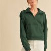 Apparel Aemi | On The Move Funnel Neck Half -Zip Pullover