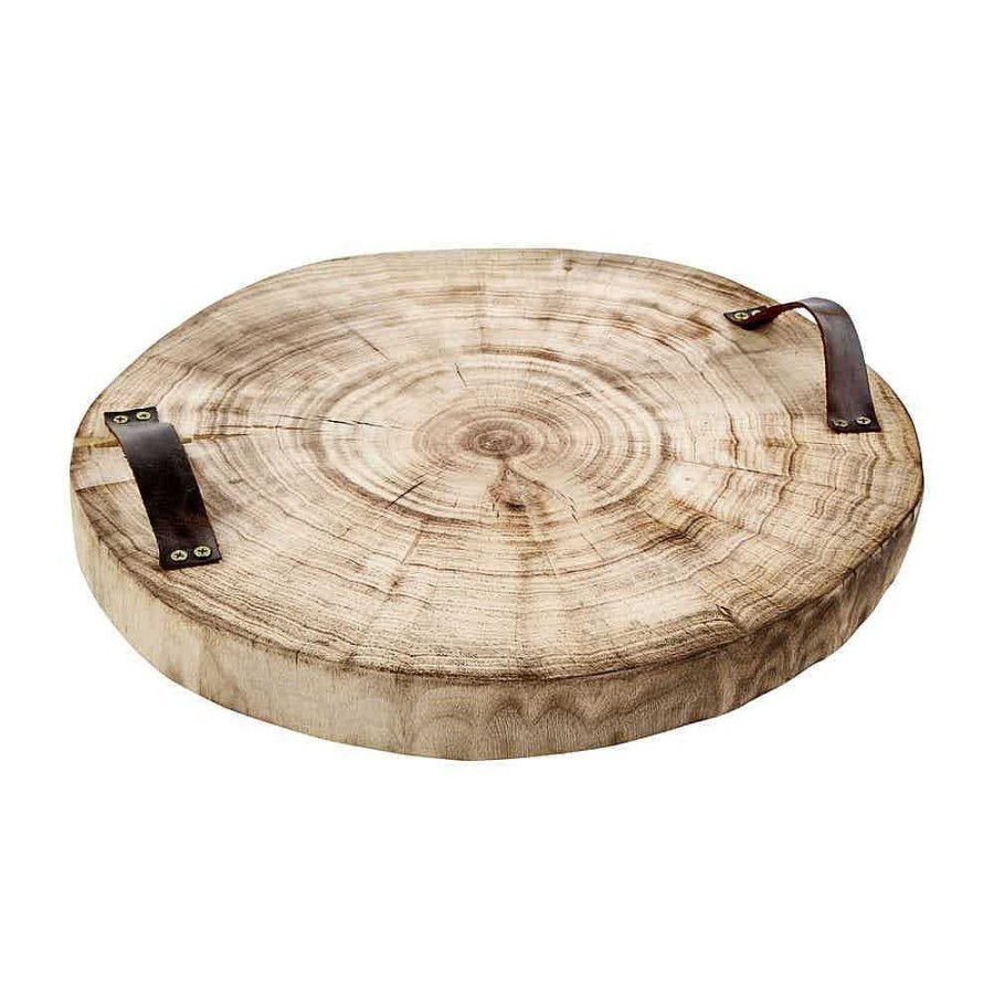 Home & Gifts Mudpie | Wood Slice Tray