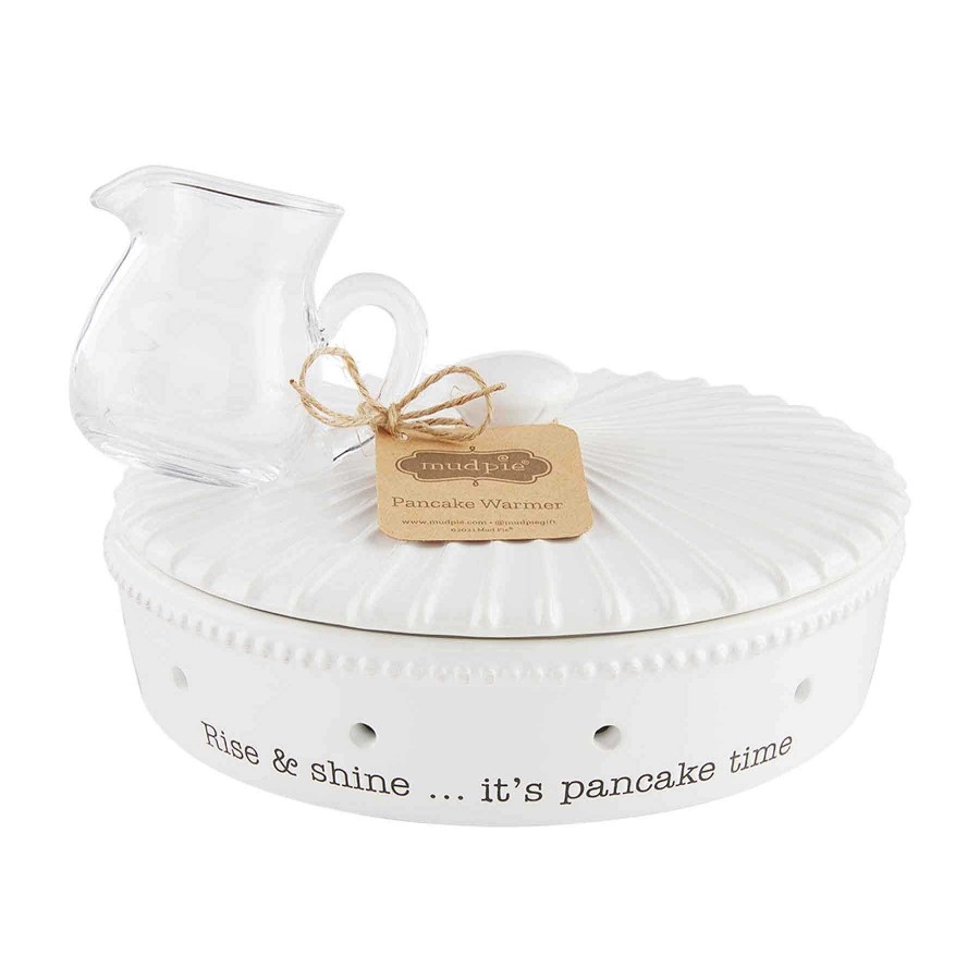 Home & Gifts Mudpie | Pankcake Warmer & Syrup Set