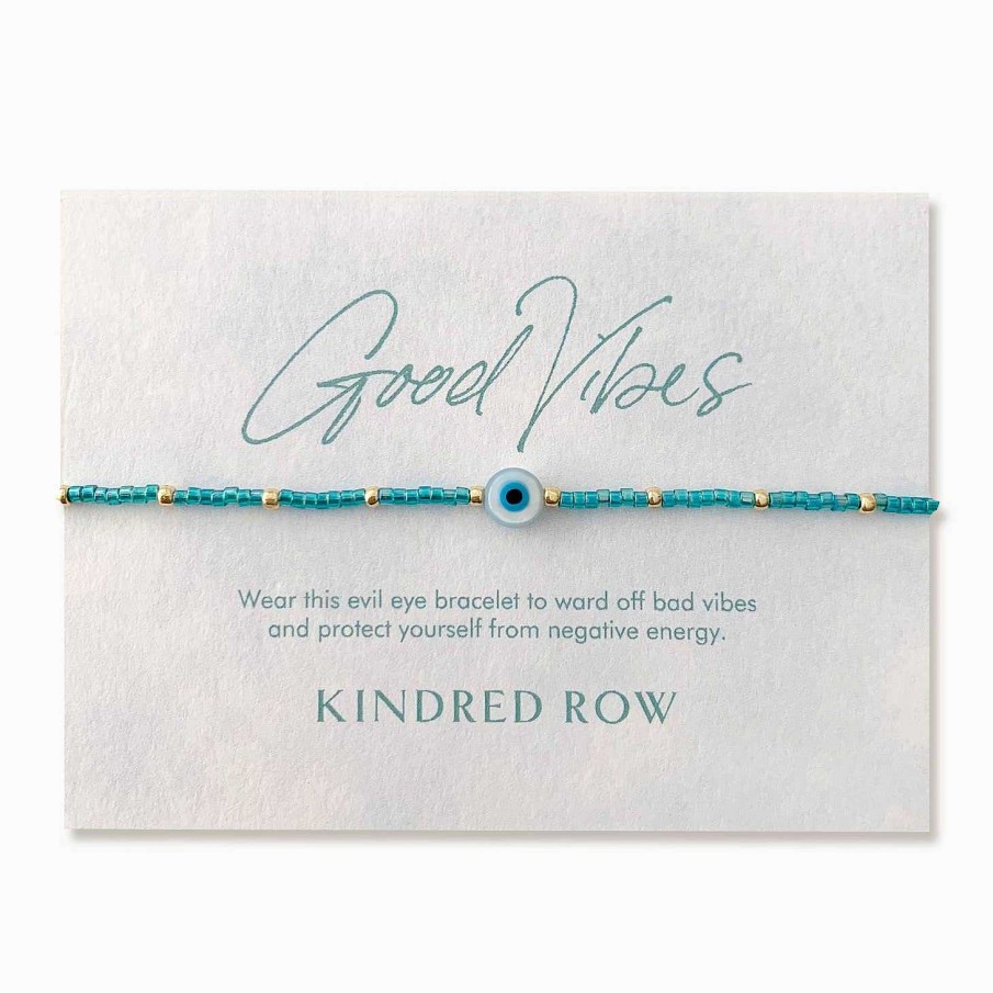 Jewelry Kindred Row | Evil Eye Beaded Bracelet