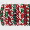 Jewelry Aid Through Trade | Roll-On Bracelet - Mistletoe