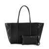 Accessories Haute Shore | Greyson Noir Woven Tote