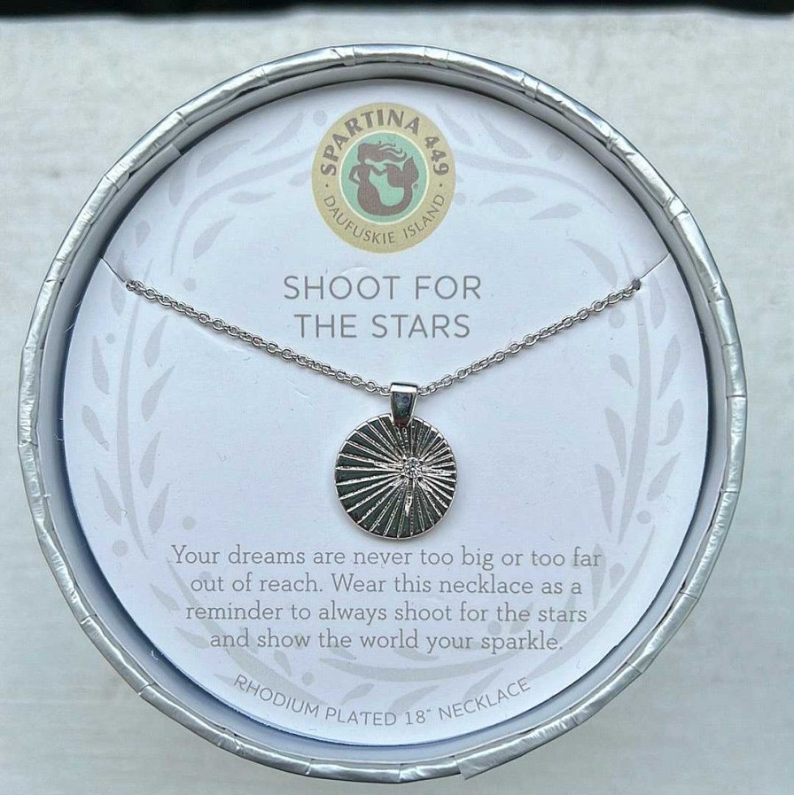 Jewelry Spartina 449 | Shoot For The Stars Star Medallion Necklace