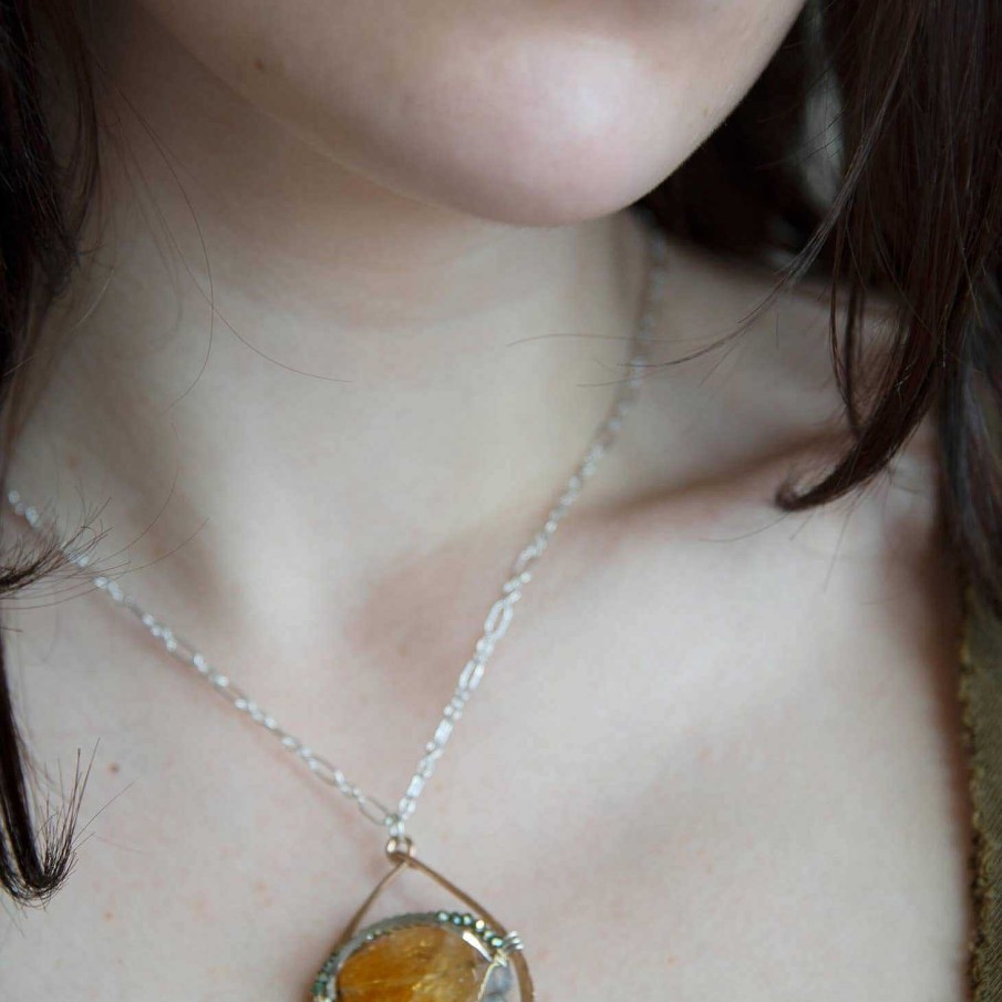 Jewelry Art By Any Means | Handcrafted Sunshine Necklace