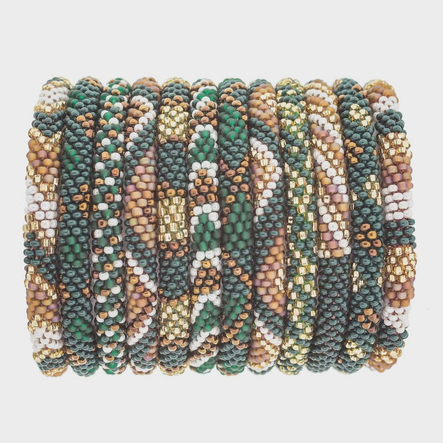 Jewelry Aid Through Trade | Roll-On Bracelet - Spruce