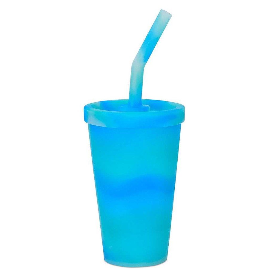 Home & Gifts I Scream | Sea Breeze Silicone Cup & Straw