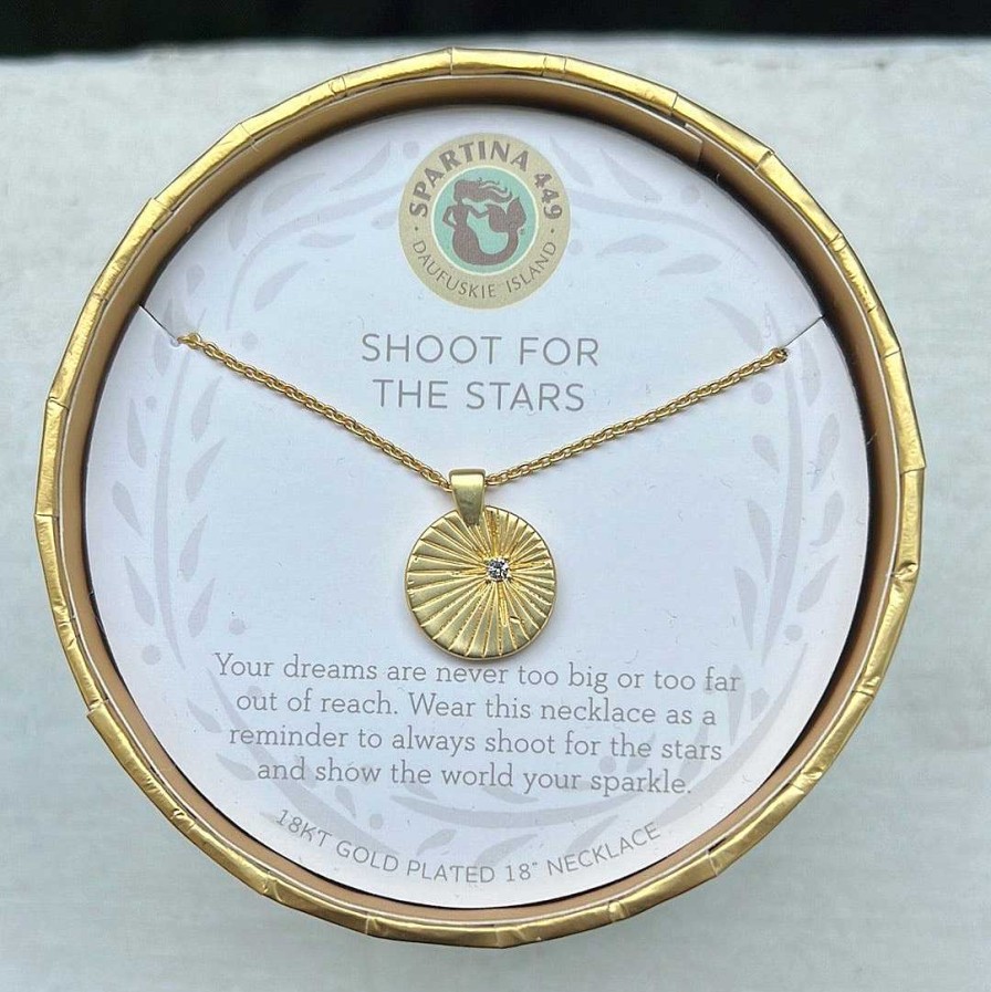 Jewelry Spartina 449 | Shoot For The Stars Star Medallion Necklace