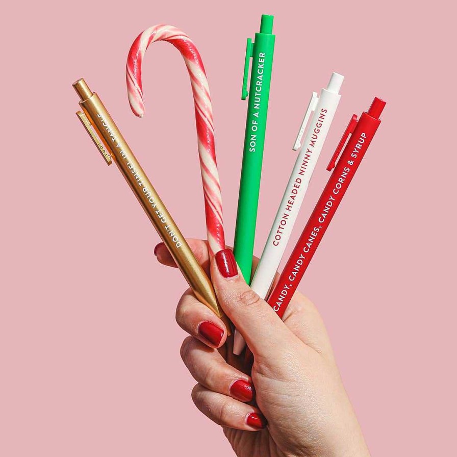 Home & Gifts Brittany Paige | Christmas Elf Themed Pen Set