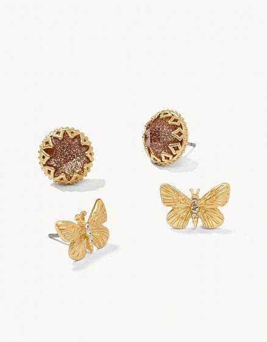 Jewelry Spartina 449 | Monarch Stud Earrings Set