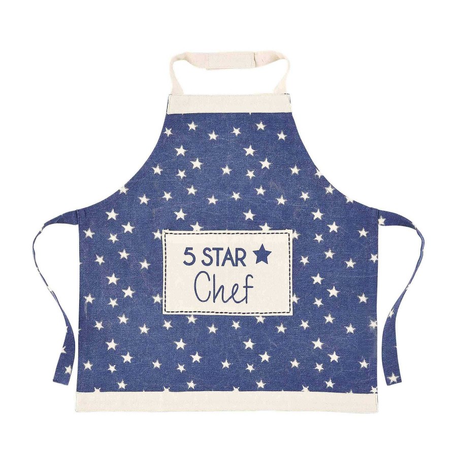 Home & Gifts Mudpie | Blue Kids Chef Apron