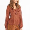 Apparel Molly Bracken | Cinnamon Voile Blouse