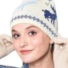 Accessories Wona Trading | Nordic Reindeer Pom Beanie