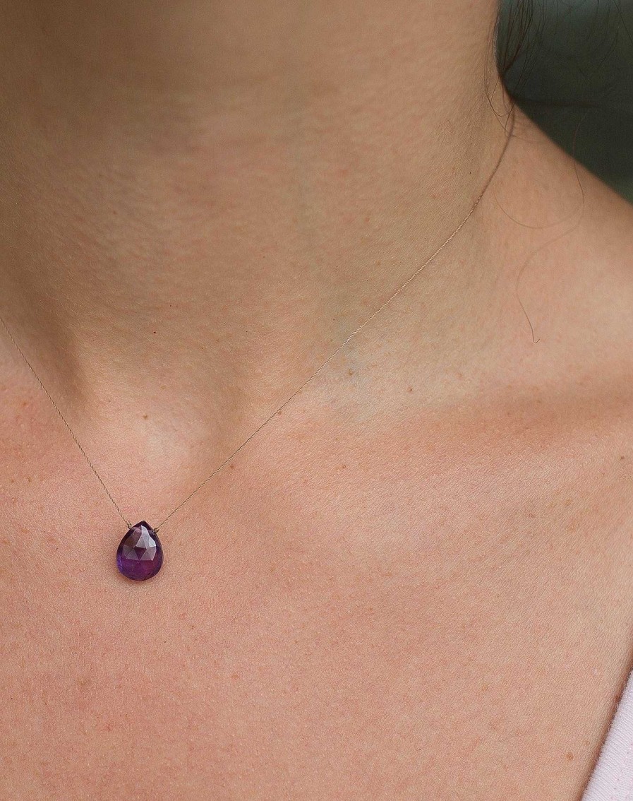 Jewelry Soulku | Soulku Amethyst Luxe Necklace For Healing