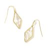 Jewelry Kendra Scott | Kinsley Gold Drop Earrings In Ivory Mother Of Pearl