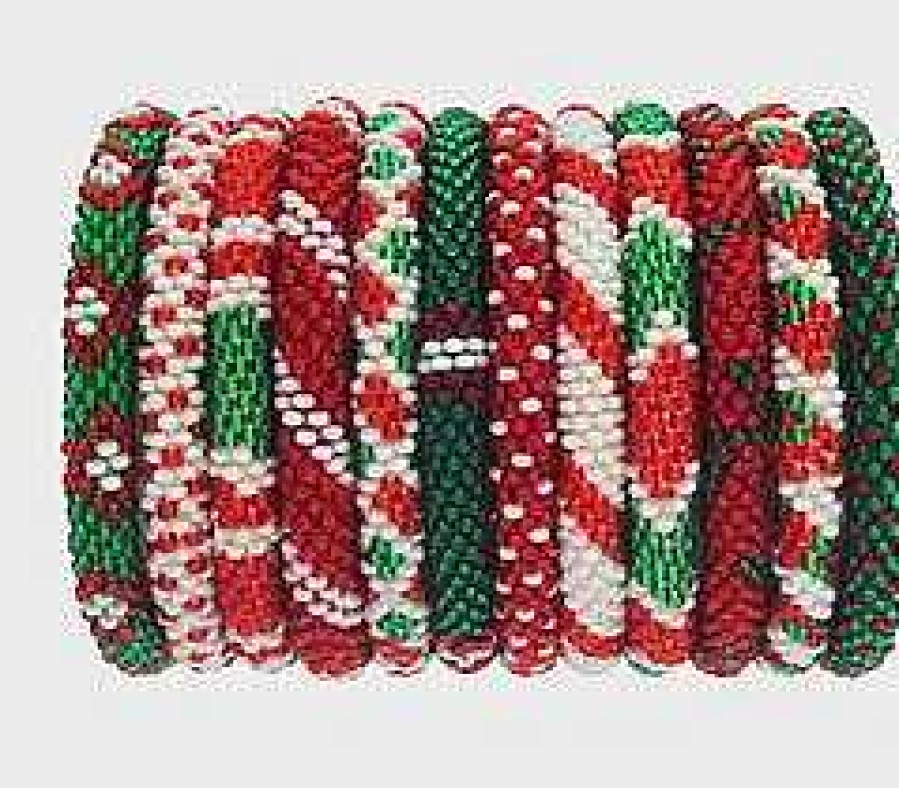 Jewelry Aid Through Trade | Roll-On Kids Bracelet - Holiday