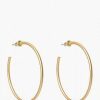 Jewelry Spartina 449 | Fine Line Hoop Earrings