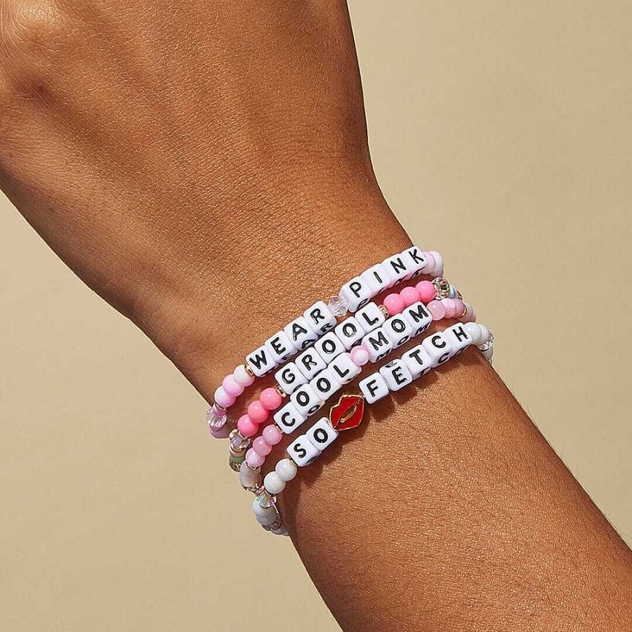 Jewelry Little Words Project | Little Words Project X Mean Girls Wear Pink Bracelet