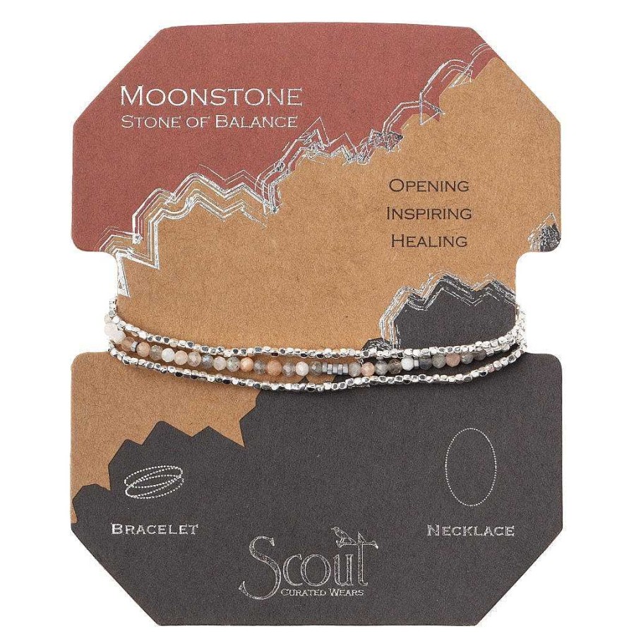 Jewelry Scout Curated Wears | Scout Curated Wears Delicate Stone Wrap - Moonstone