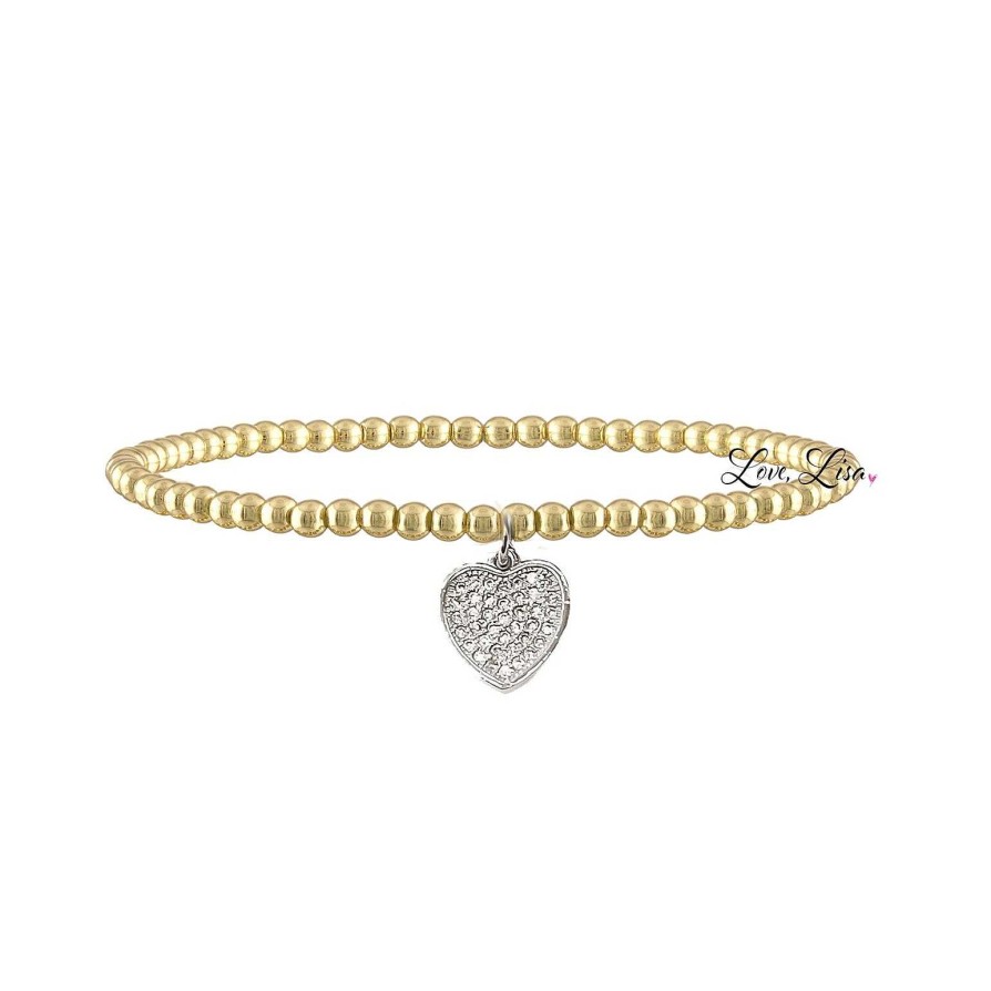 Jewelry Love Lisa | Little Heart Charming Bracelet