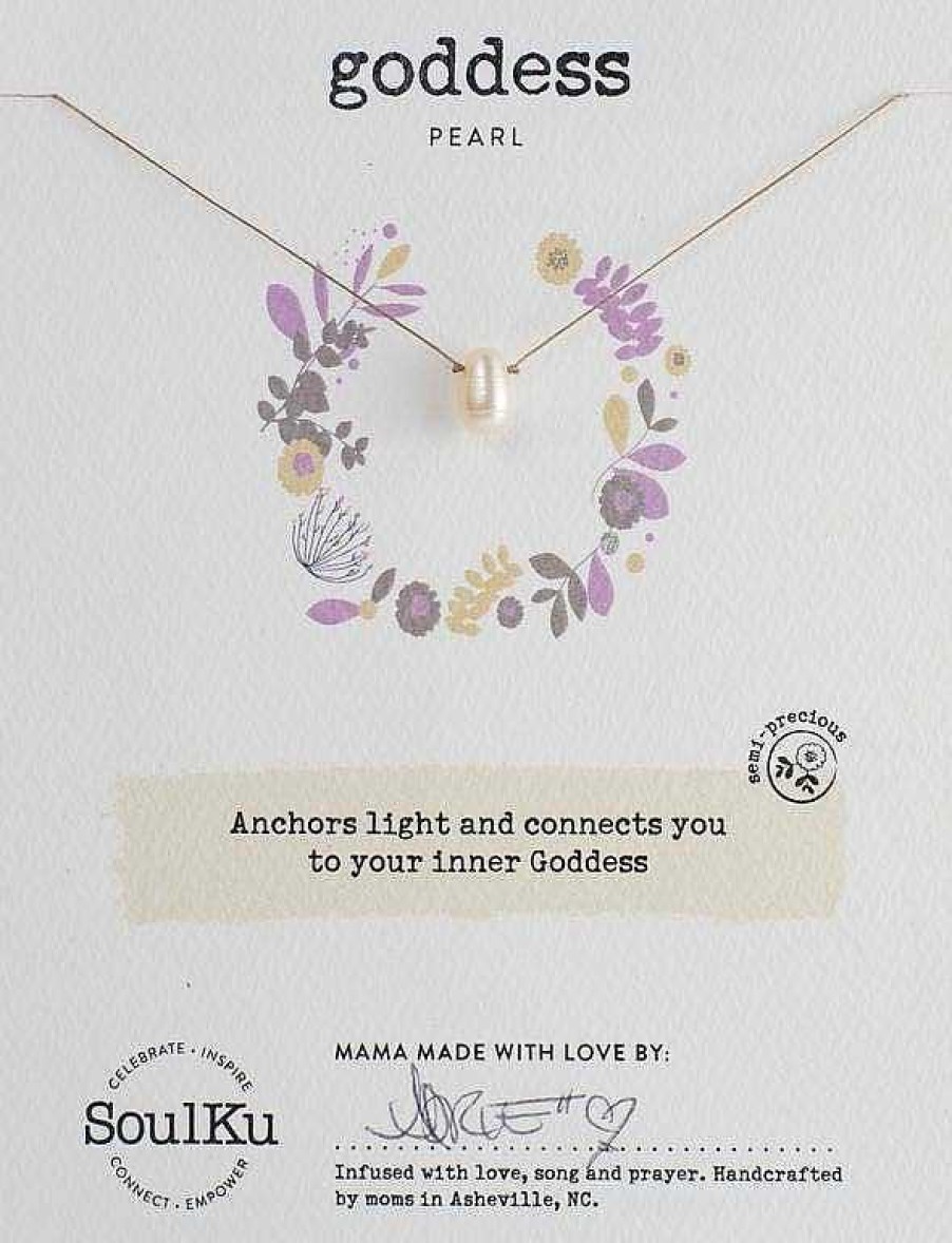 Jewelry Soulku | Soulku Goddess Pearl Necklace