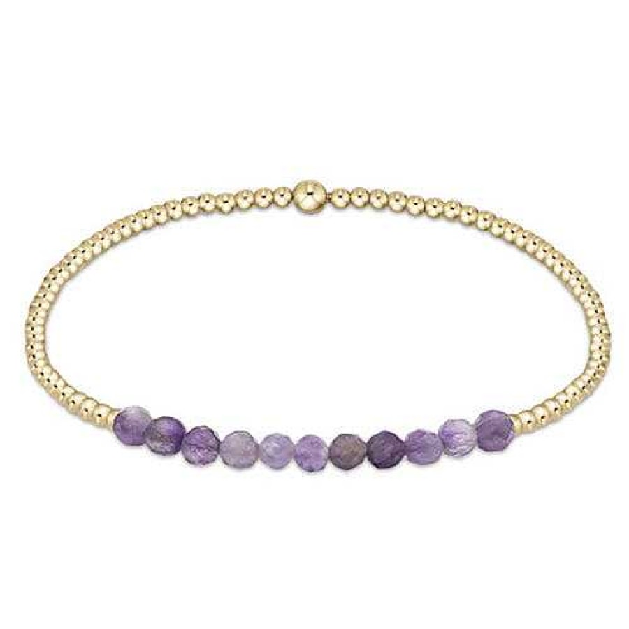 Jewelry E. Newton | Enewton Gold Bliss Bracelet - Amethyst