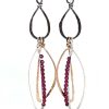 Jewelry Art By Any Means | Handcrafted Garnet Calder Earrings