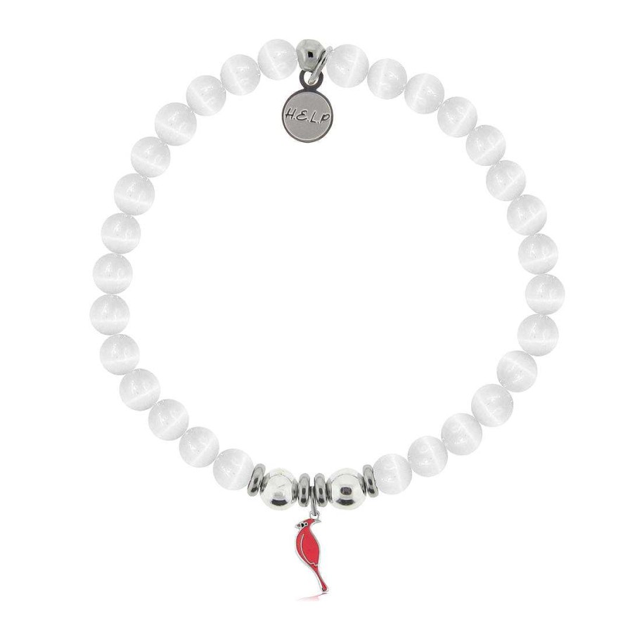 Jewelry T. Jazelle | T. Jazelle Enamel Cardinal Bracelet