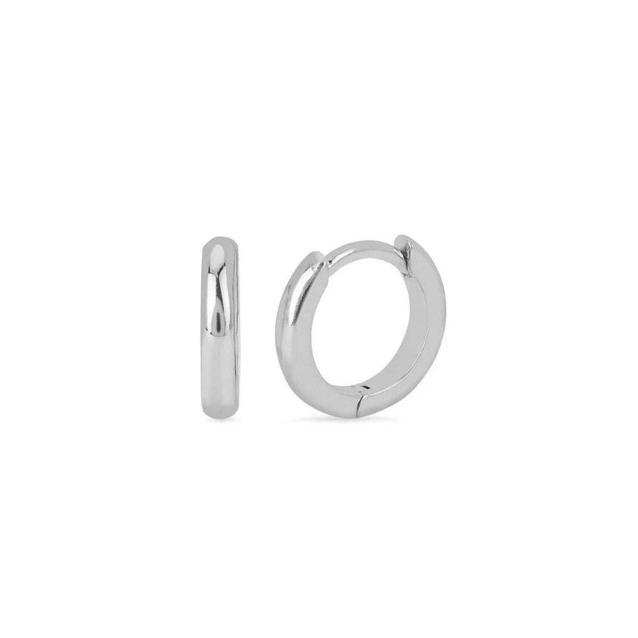 Jewelry Something Silver | Simple Huggie Hoops