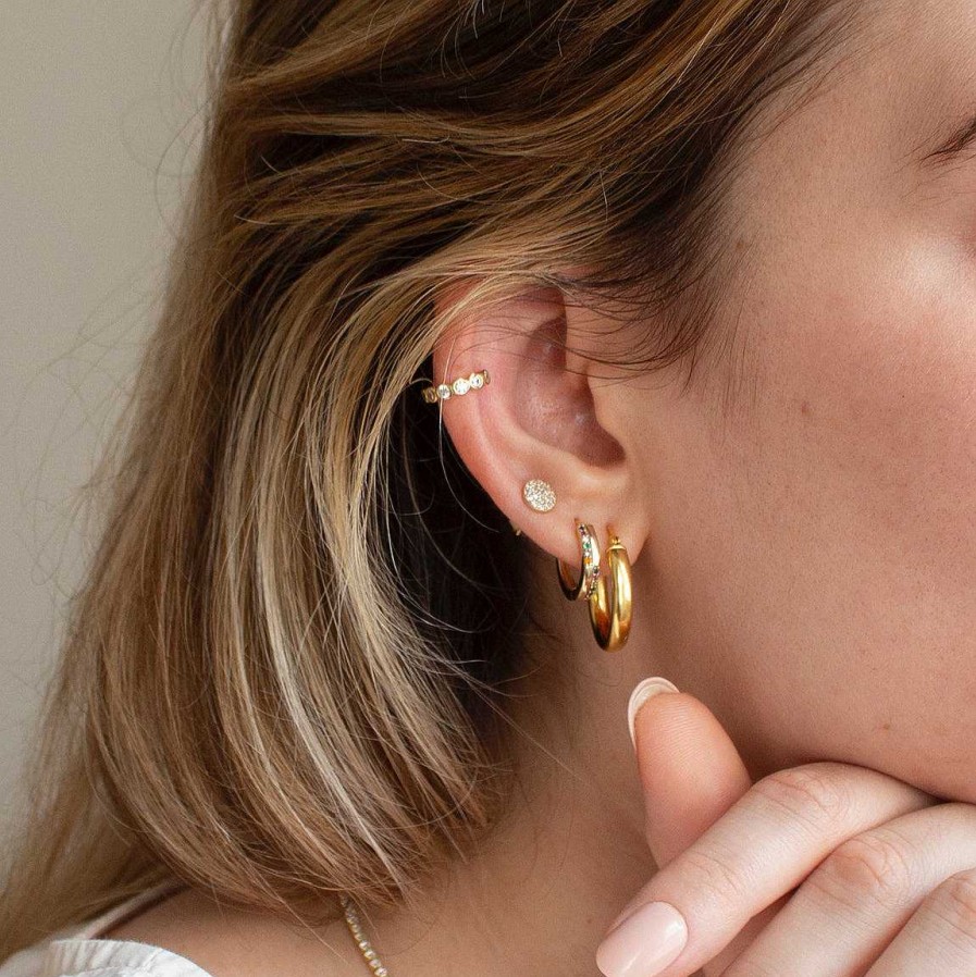 Jewelry F.Y.B. | Emmeline Ear Cuff - Gold