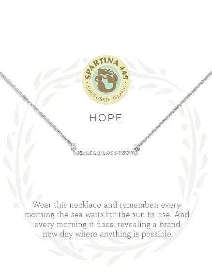 Jewelry Spartina 449 | Hope Horizon Bar Necklace