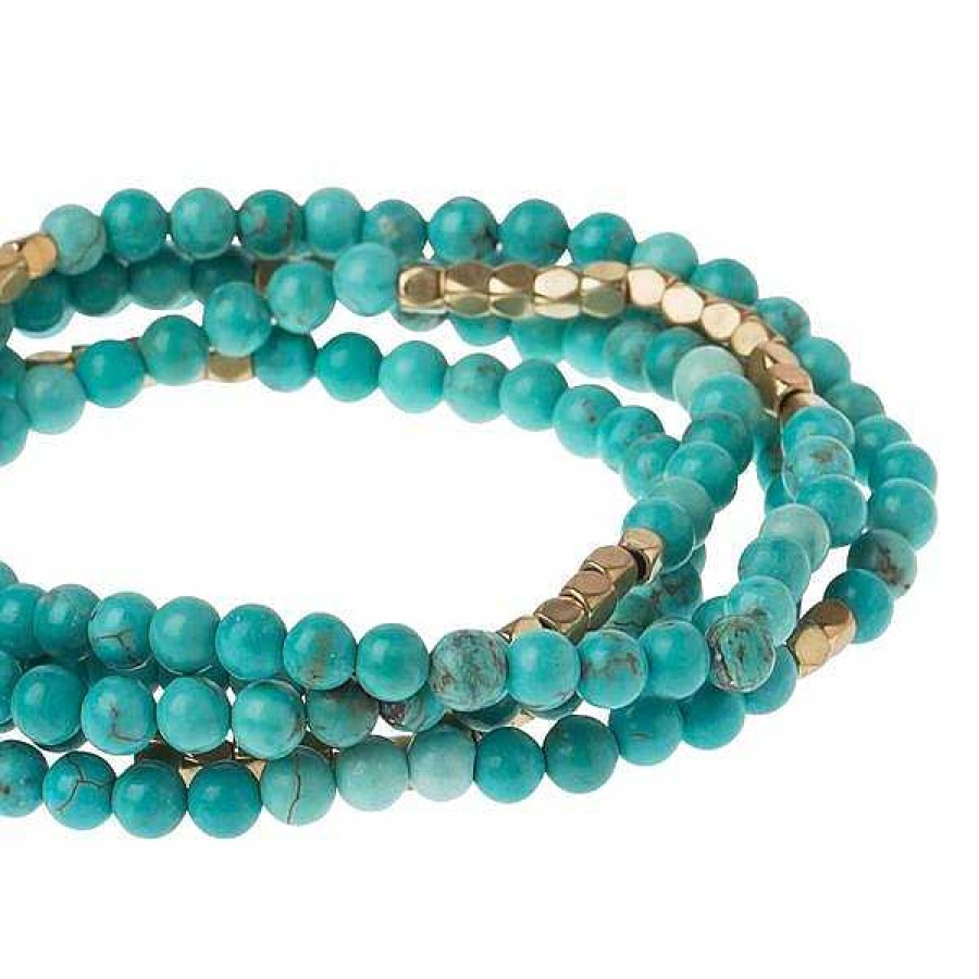 Jewelry Scout Curated Wears | Scout Curated Wears Stone Wrap- Turquoise/Gold