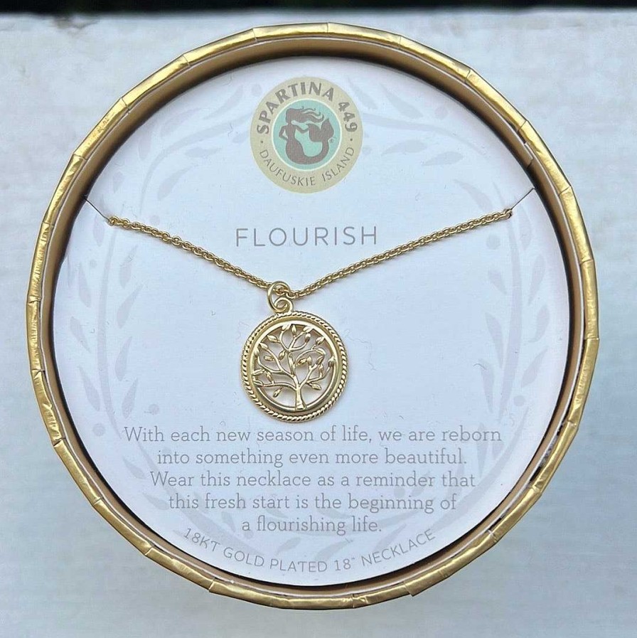 Jewelry Spartina 449 | Flourish Tree Of Life Necklace