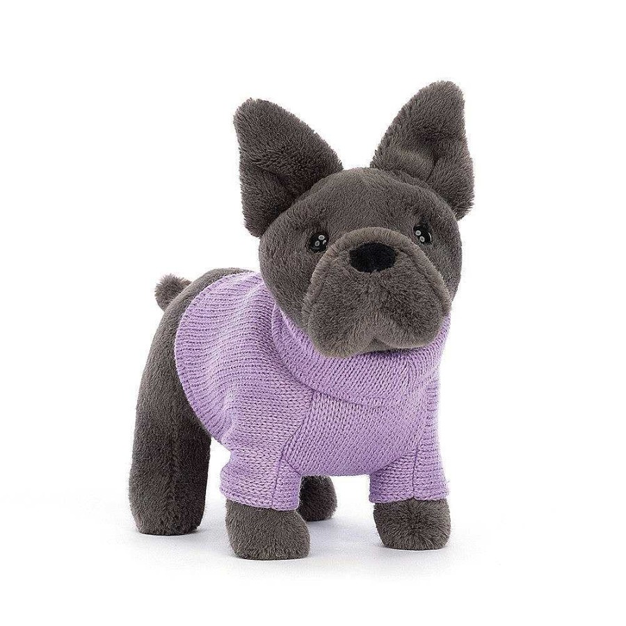 Home & Gifts Jelly Cat | Jellycat French Bulldog In Sweater