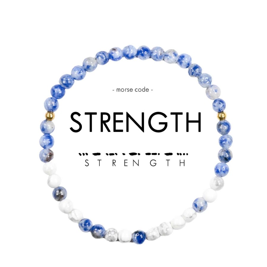 Jewelry Ethic Goods | Men'S Morse Code Bracelet - Strength