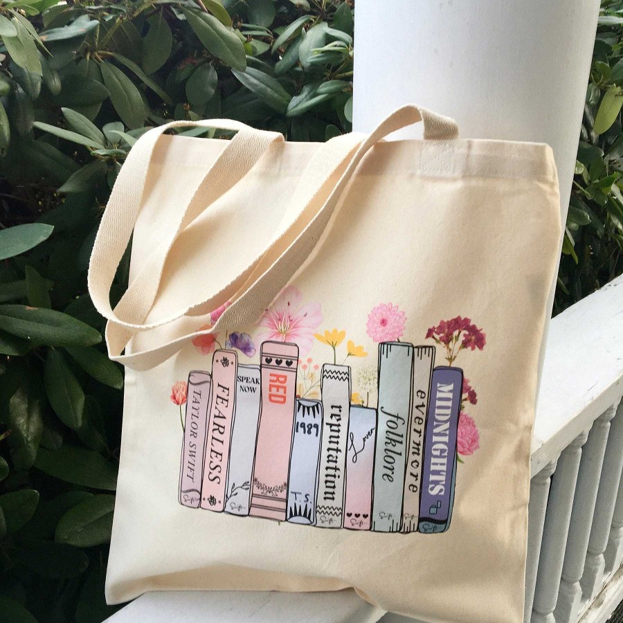 Accessories Space 46 | Eras Tour Books Organic Tote Bag