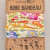 Accessories Natural Life | Rainbow Floral Boho Bandeau