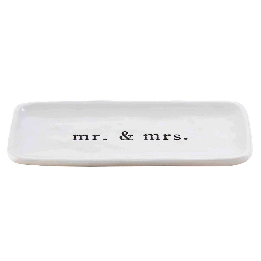 Home & Gifts Mudpie | Mr. And Mrs. Ring Dish