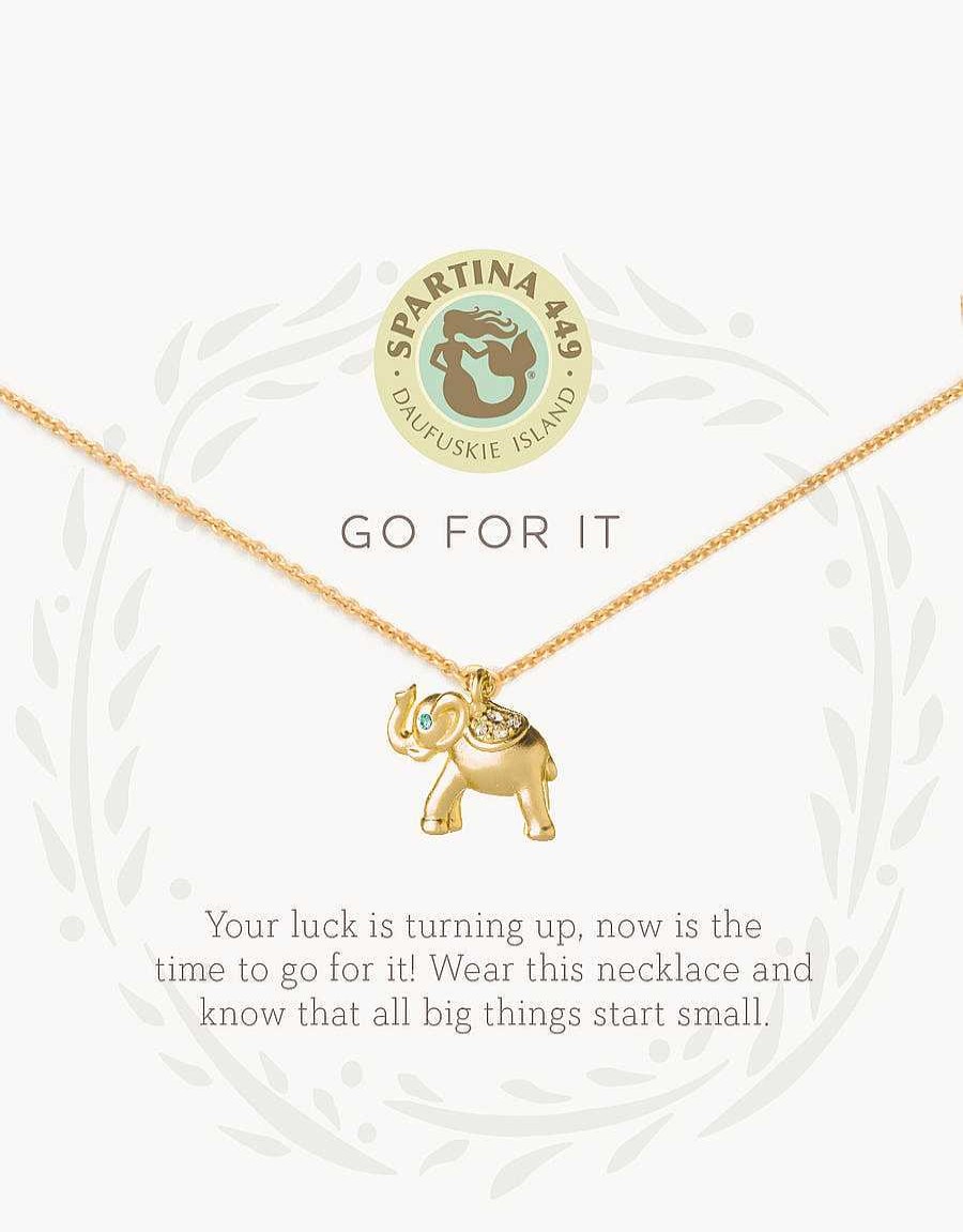 Jewelry Spartina 449 | Go For It Elephant Necklace