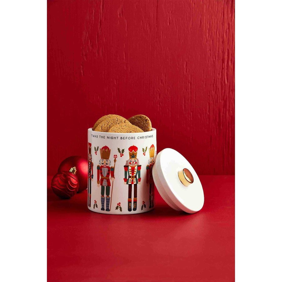 Home & Gifts Mudpie | Nutcracker Cookie Jar