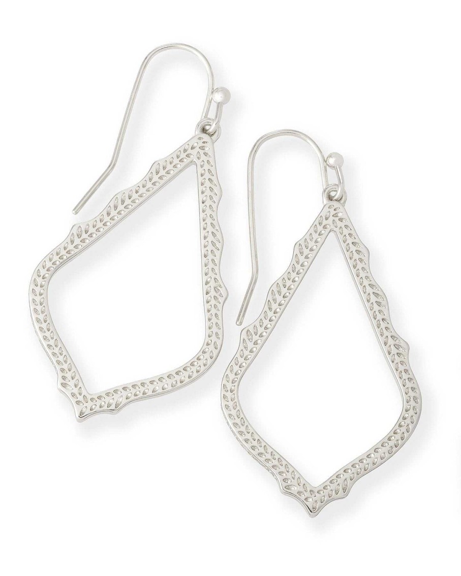 Jewelry Kendra Scott | Sophia Drop Earrings In Silver