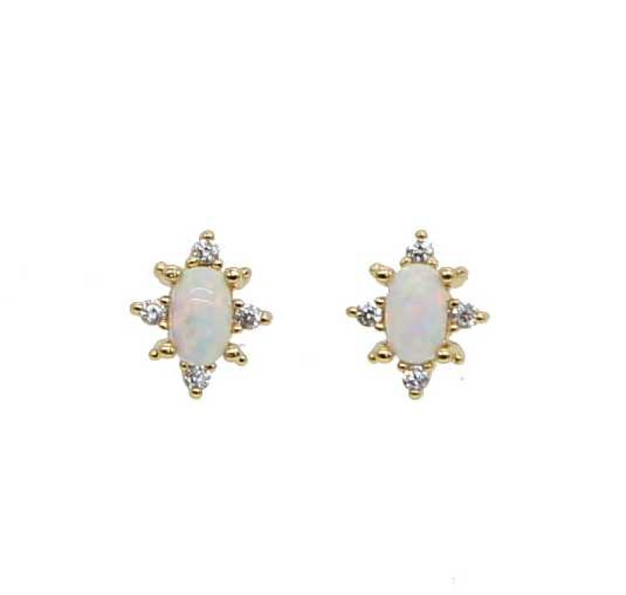 Jewelry Nikki Smith Designs | Starstruck Opal Studs