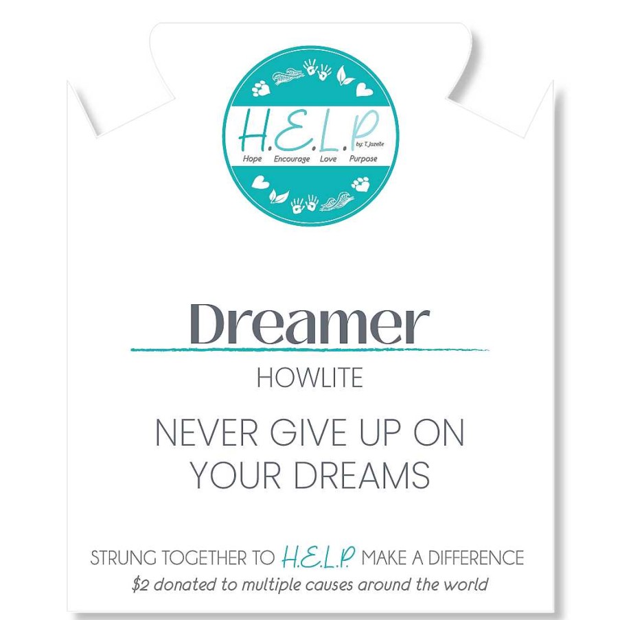 Jewelry T. Jazelle | Dreamer Howlite Bracelet